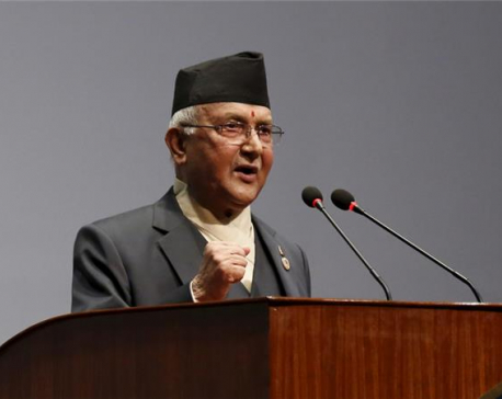 PM Oli says neither there's hurry nor delay in unification of UML and CPN (MC)